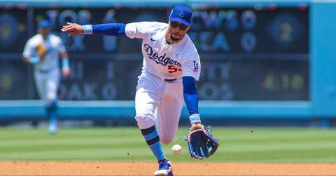 The Los Angeles Dodgers vs the San Francisco Giants in 2023.