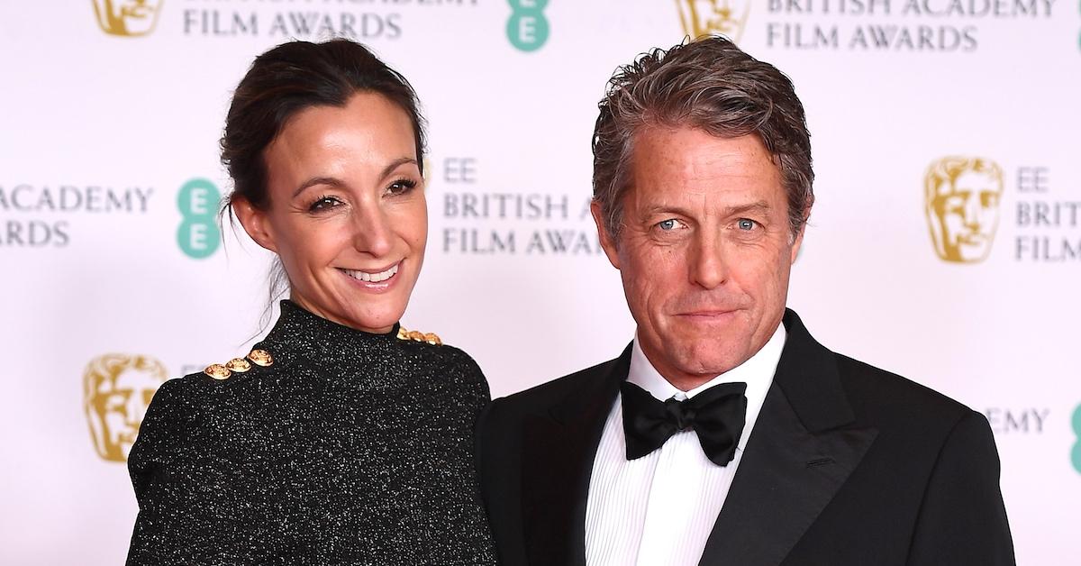 Anna Eberstein and Hugh Grant