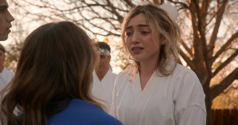 Peyton List as Tory Nichols in Season 6, Episode 5 of 'Cobra Kai.'
