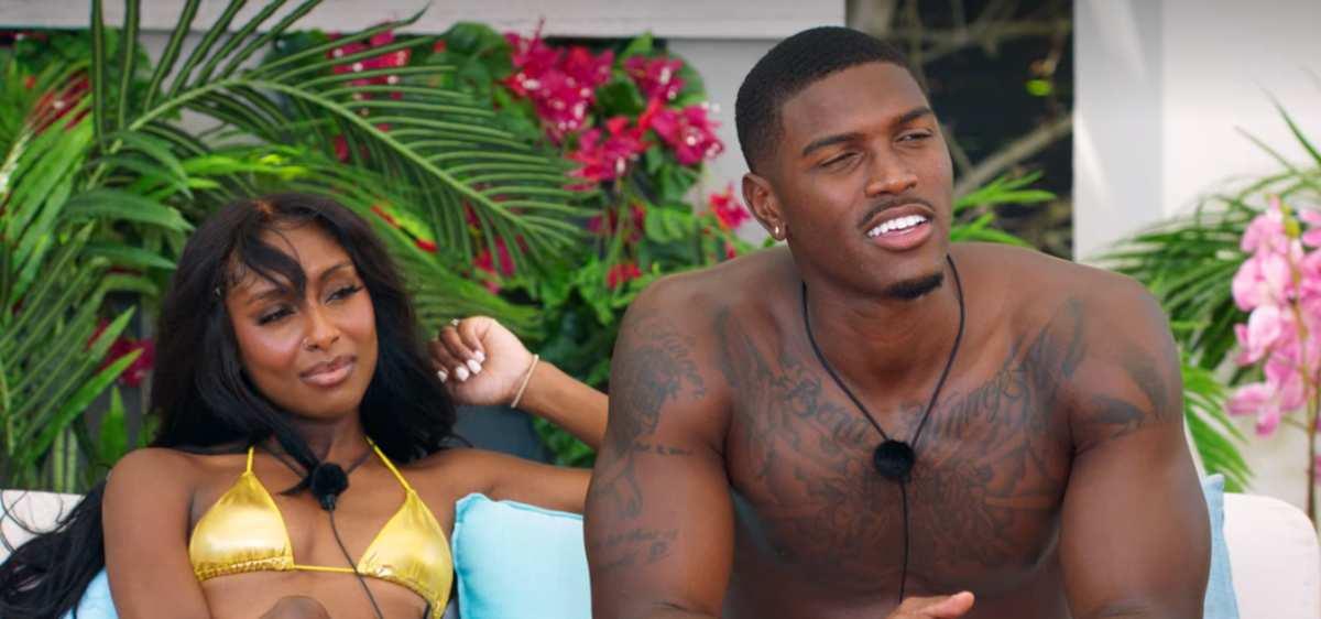 Bri and Demari together at the villa on Too Hot to Handle