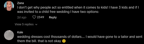 Kids Set Bride’s Dress on Fire After Parents Ignore No Kid Invite