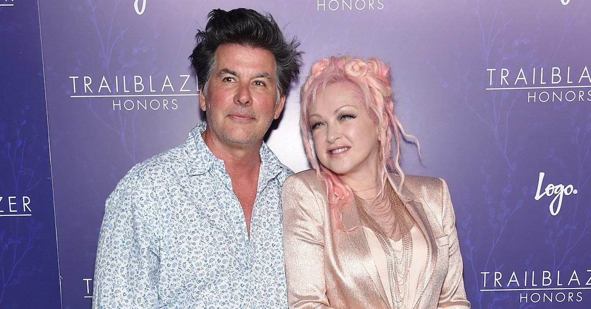 Cyndi Lauper and David Thornton