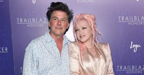 Cyndi Lauper and David Thornton