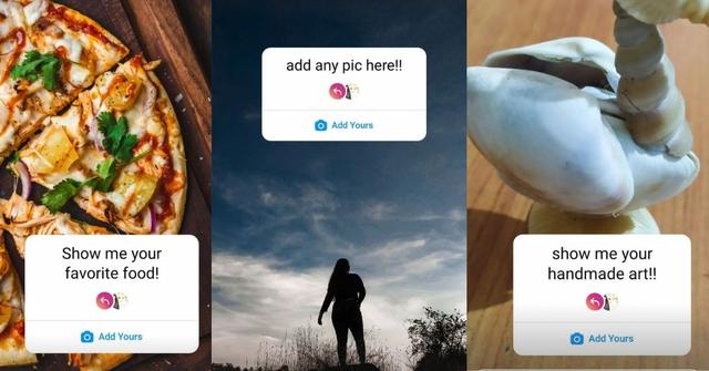 "Add Yours" Instagram trend