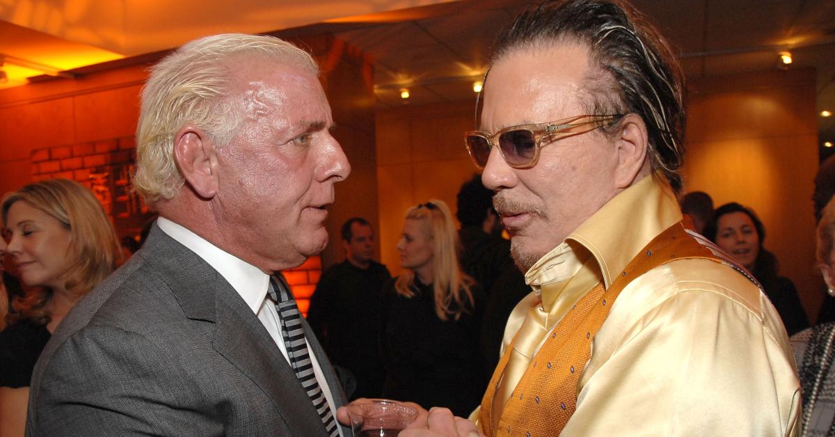 rick flair mickey rourke