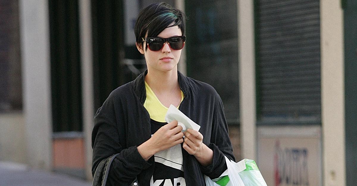 Ruby Rose photographed in public