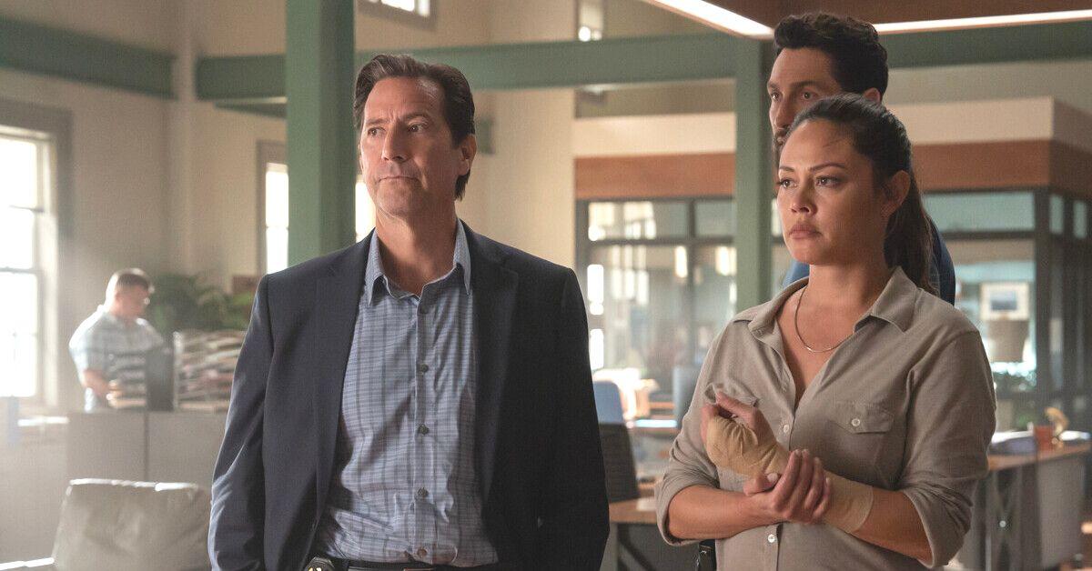 Henry Ian Cusick and Vanessa Lachey on 'NCIS: Hawai'i'