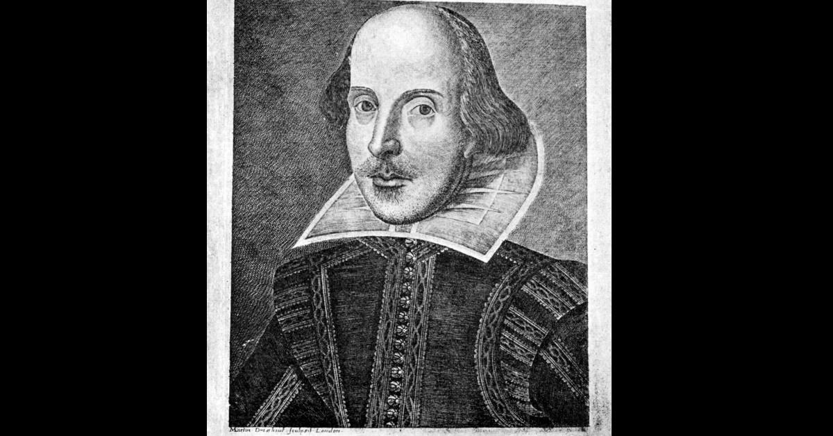 A portrait of William Shakespeare