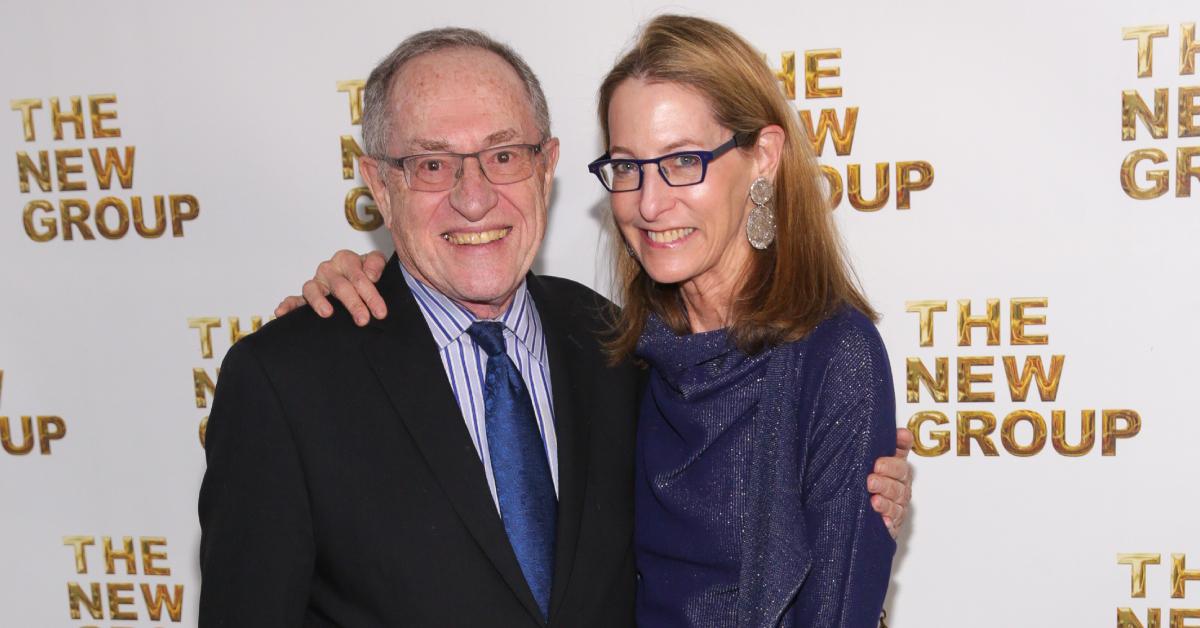 Alan Dershowitz and his second wife, Carolyn Cohen.