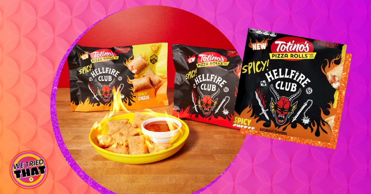 Hellfire Club Totino's Spicy Pizza Rolls