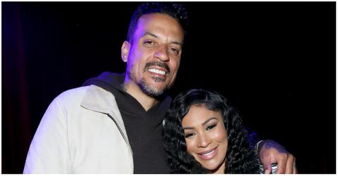 (l-r): Matt Barnes and Anansa Sims
