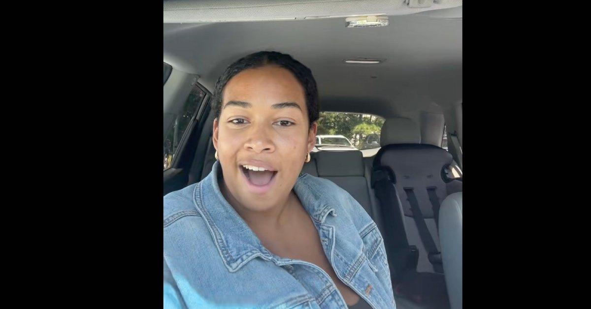 TikToker partakes in the "Who Said That" trend on TikTok.