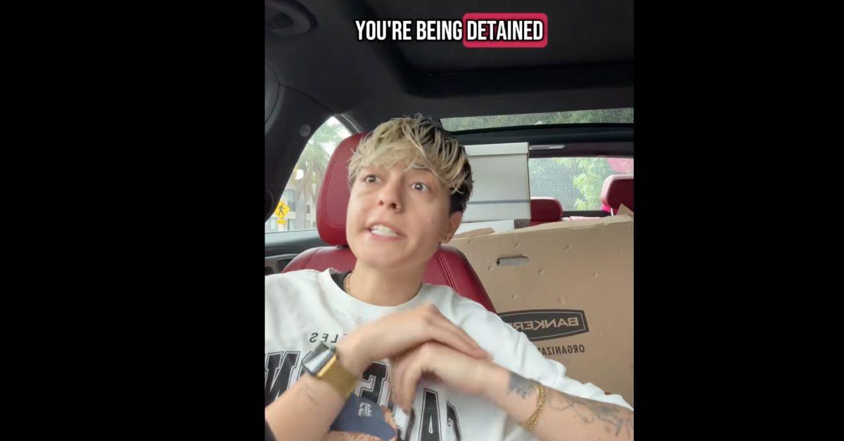 American citizen says they were detained at the airport.
