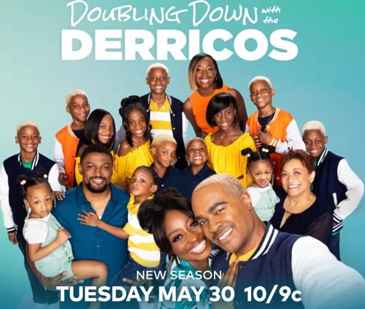 Still shot of promotional image for "Doubling Down with the Derricos"