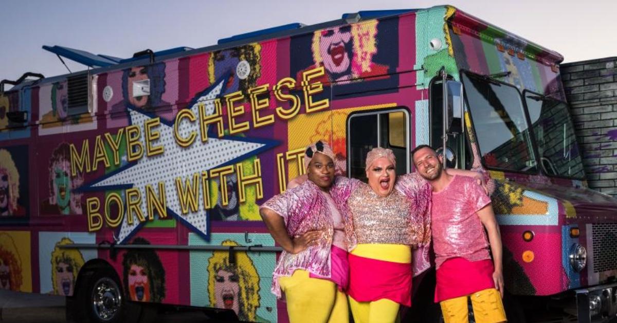 Team Maybe Cheese Born With It in 'The Great Food Truck Race.'