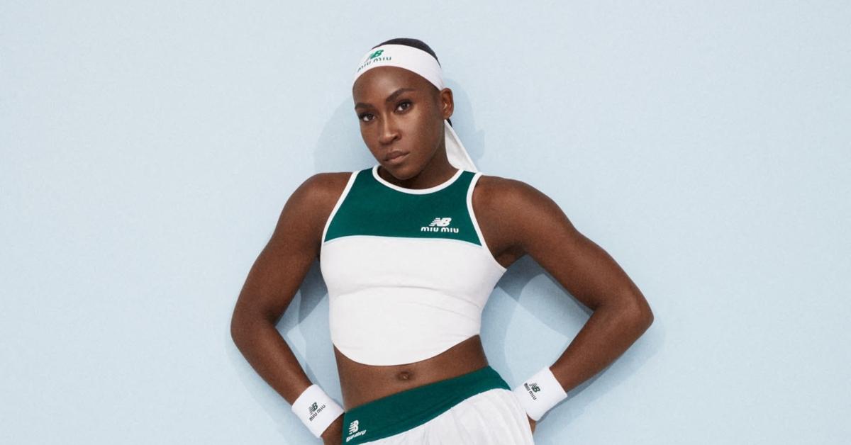 Coco Gauff for New Balance X Miu Miu