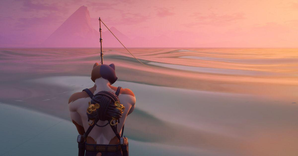 Fishing in Fortnite