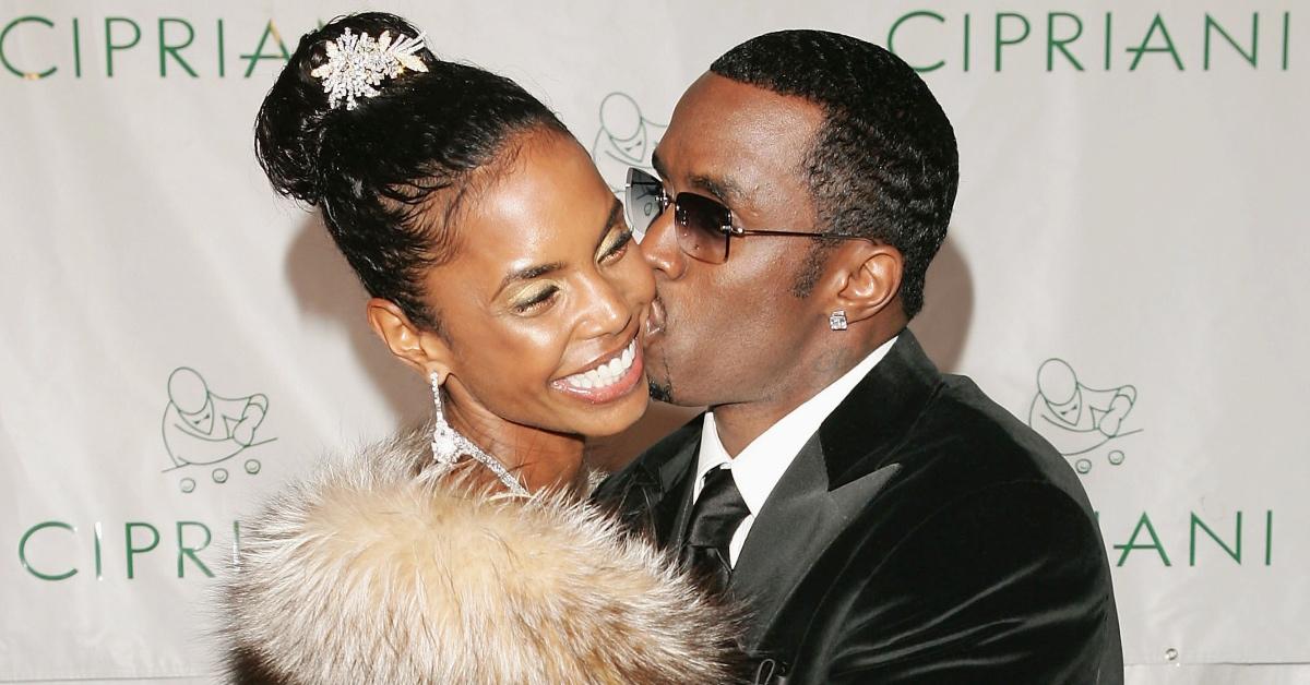 Kim Porter and Diddy