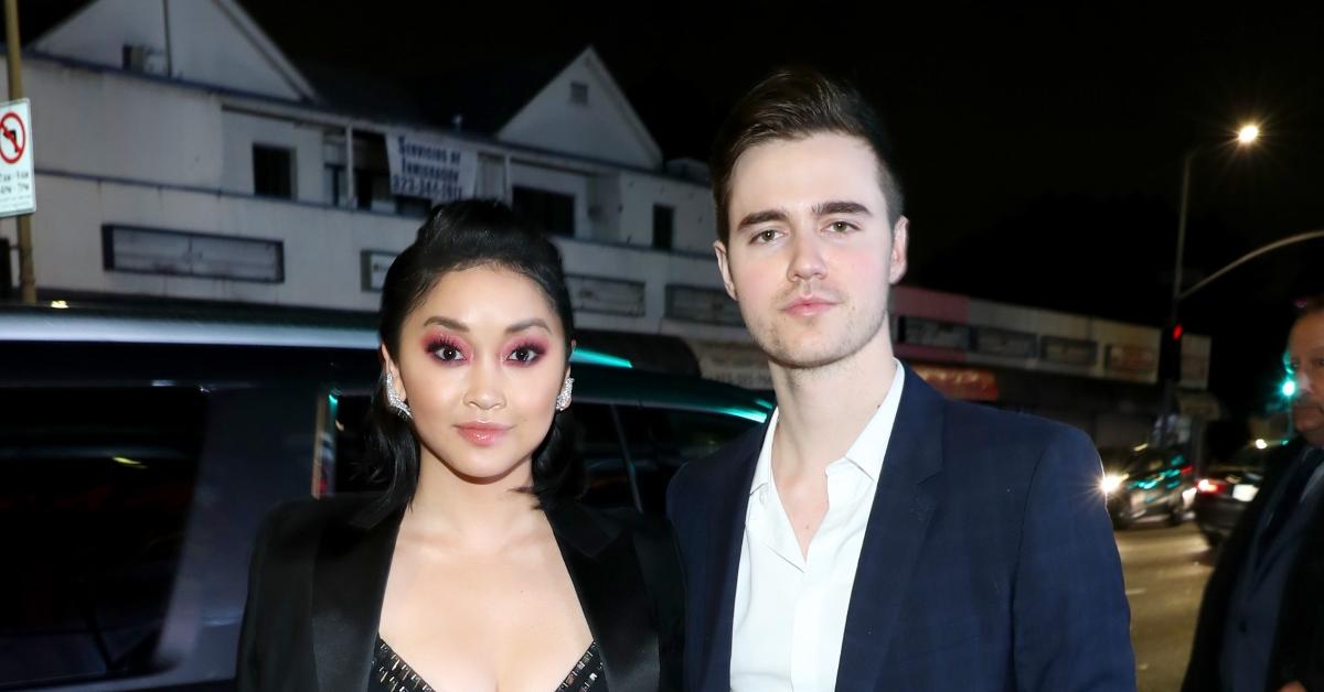 Lana Condor and Anthony De La Torre.