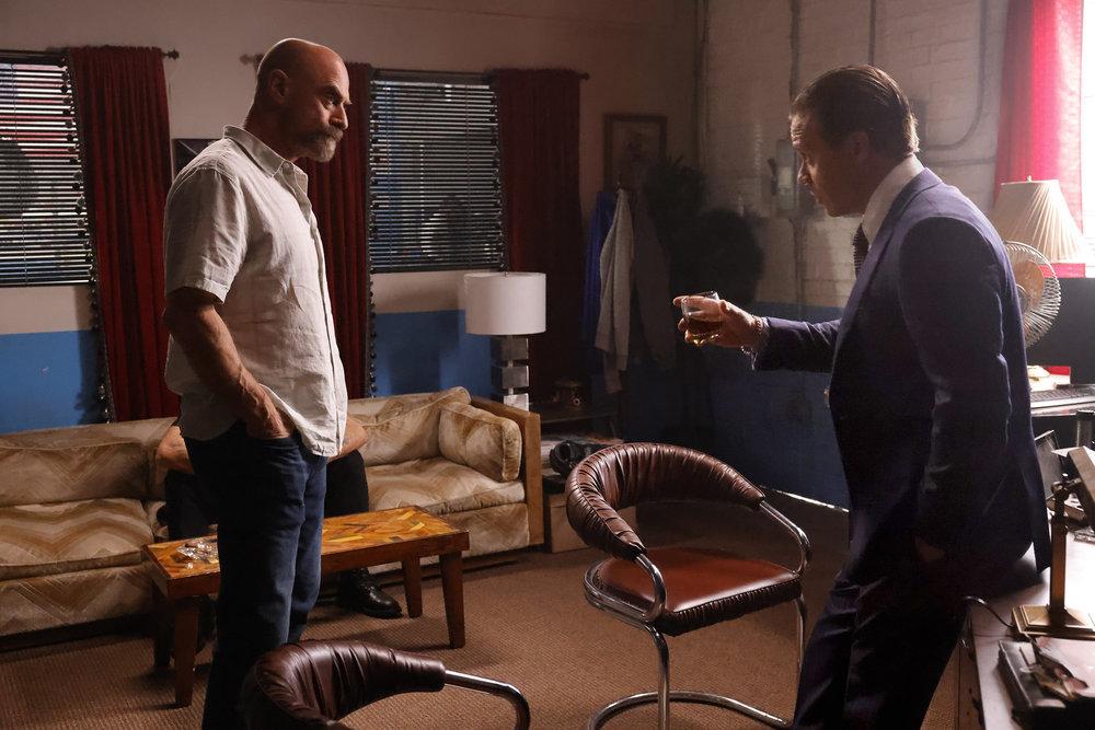 Stabler and Kosta in 'Organized Crime'