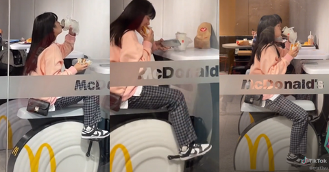 McDonald's Exercise Bike