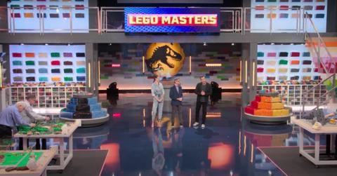 Amy Corbett, Jamie Berard, and Will Arnett in 'LEGO Masters'