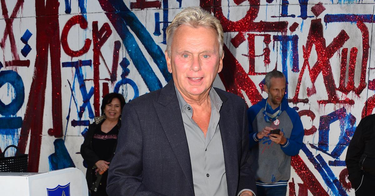 Pat Sajak is seen on June 2, 2021 in L.A.