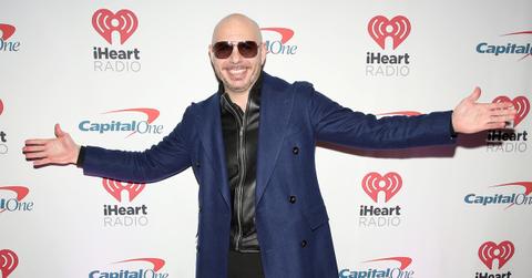Pitbull on the red carpet
