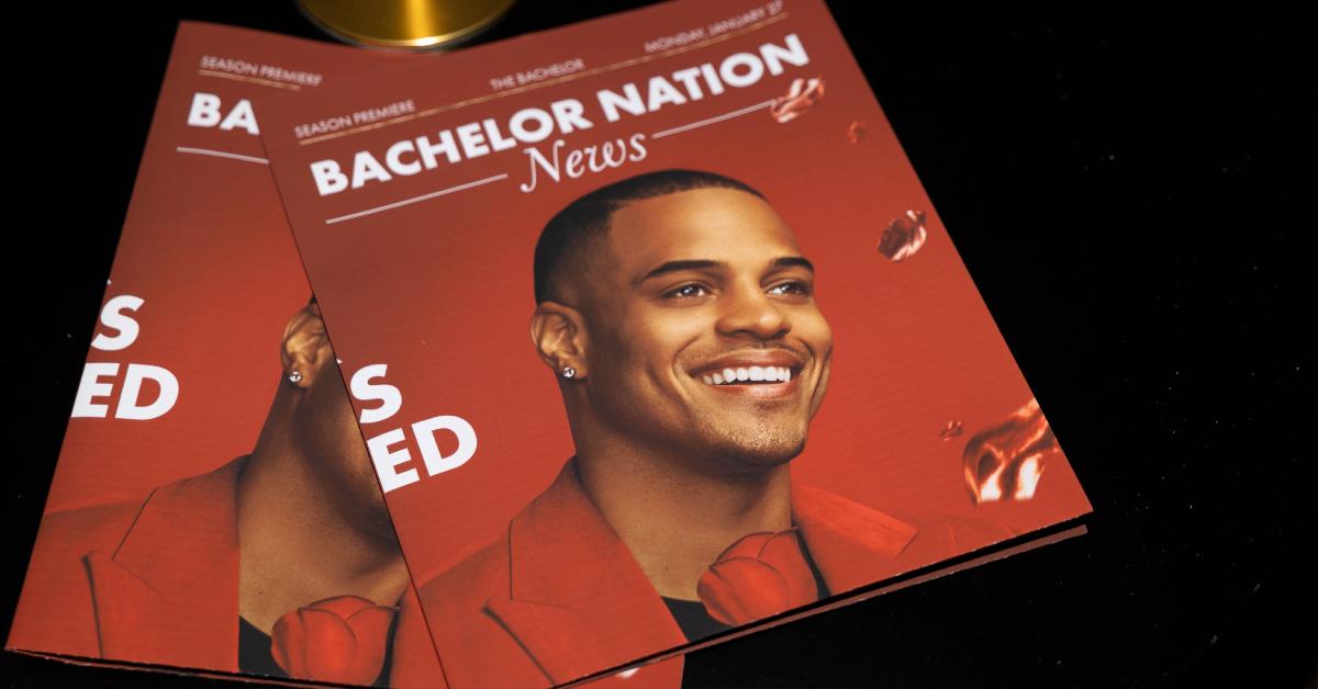 'Bachelor Nation News' fake magazine featuring a photo of Season 29 star Grant Ellis.