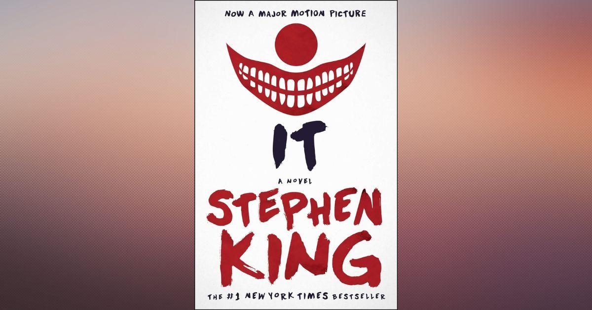 The cover of the cosmic horror book 'It', by Stephen King