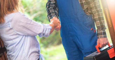 trade workers weird customers