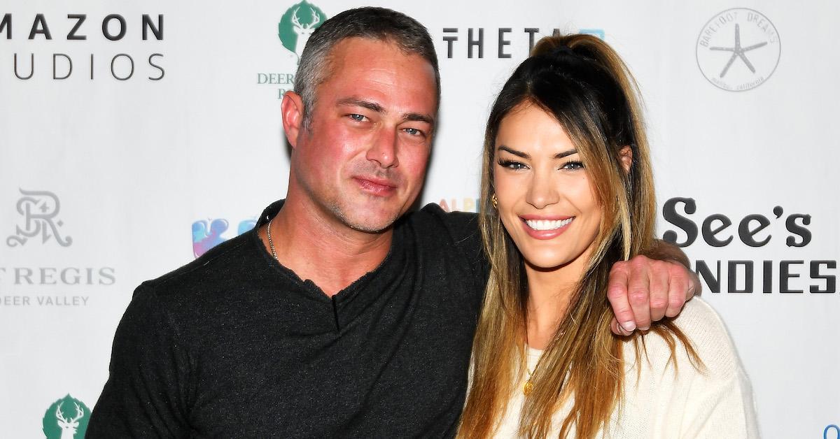 Taylor Kinney with girlfriend Ashley Crugar