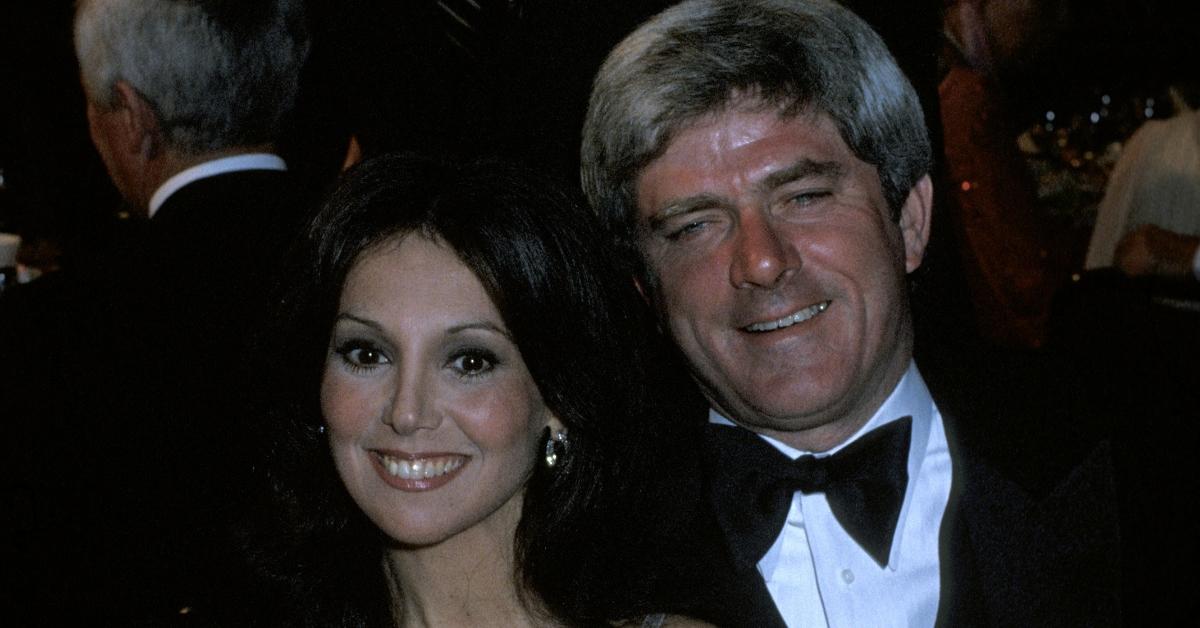 Marlo Thomas and Phil Donahue during Iris Awards Banquet - March 4, 1978 at Bonaventure Hotel in Los Angeles, California, United States. (Photo by Ron Galella/Ron Galella Collection via Getty Images)