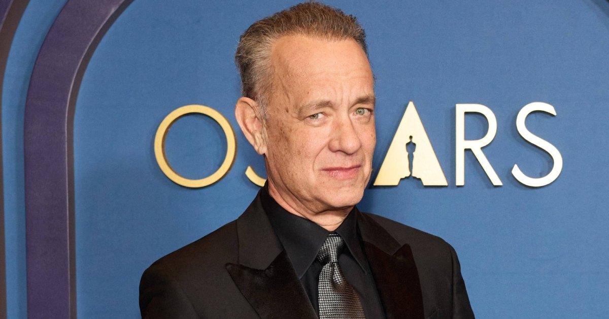 Tom Hanks at the Oscars.