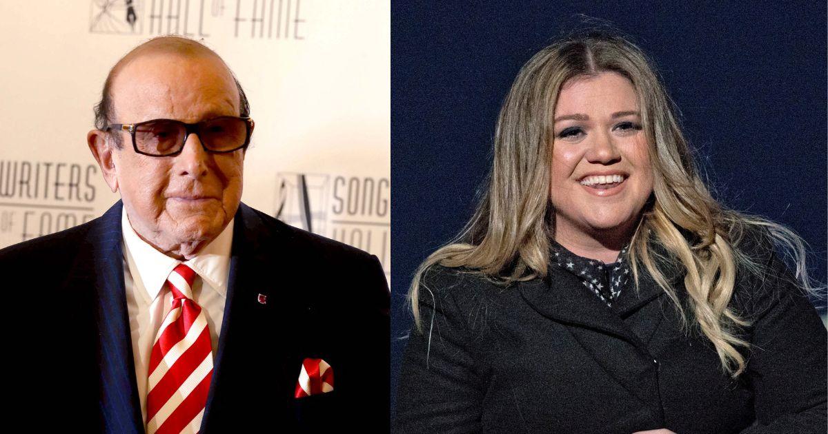Clive Davis and Kelly Clarkson