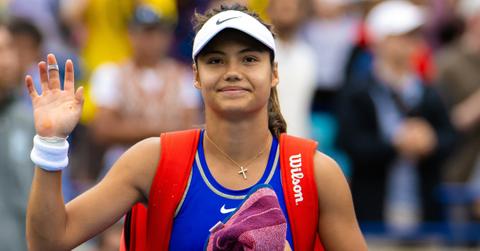 British professional tennis player Emma Raducanu.