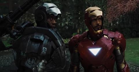 War Machine and Tony Stark