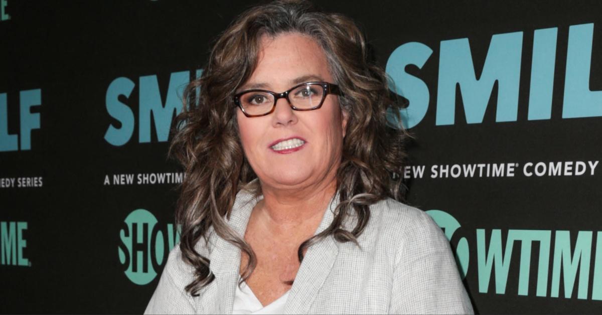 Rosie O'Donnell on the red carpet.