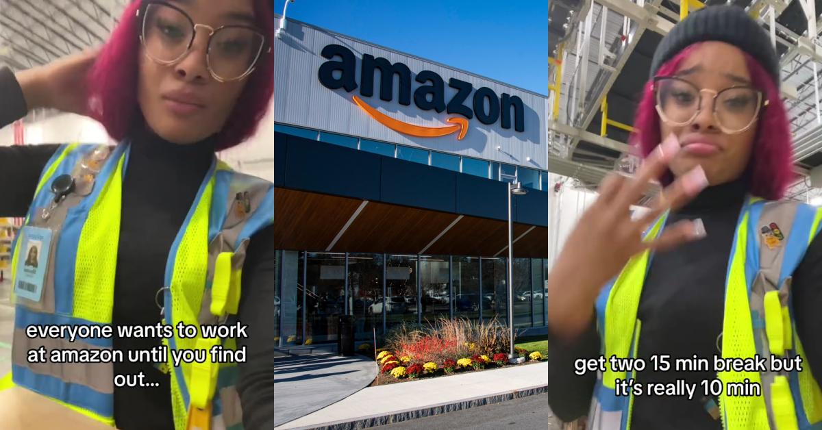 Amazon employee’s viral video of her listing the downsides of working for the company.