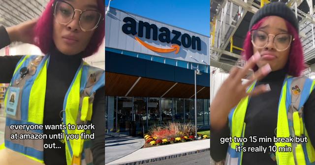 Amazon employee’s viral video of her listing the downsides of working for the company.
