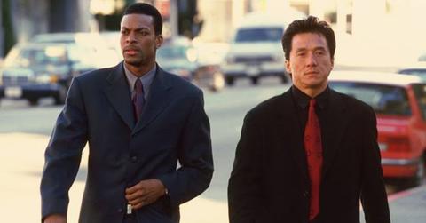 Chris Tucker and Jackie Chan in 'Rush Hour.'