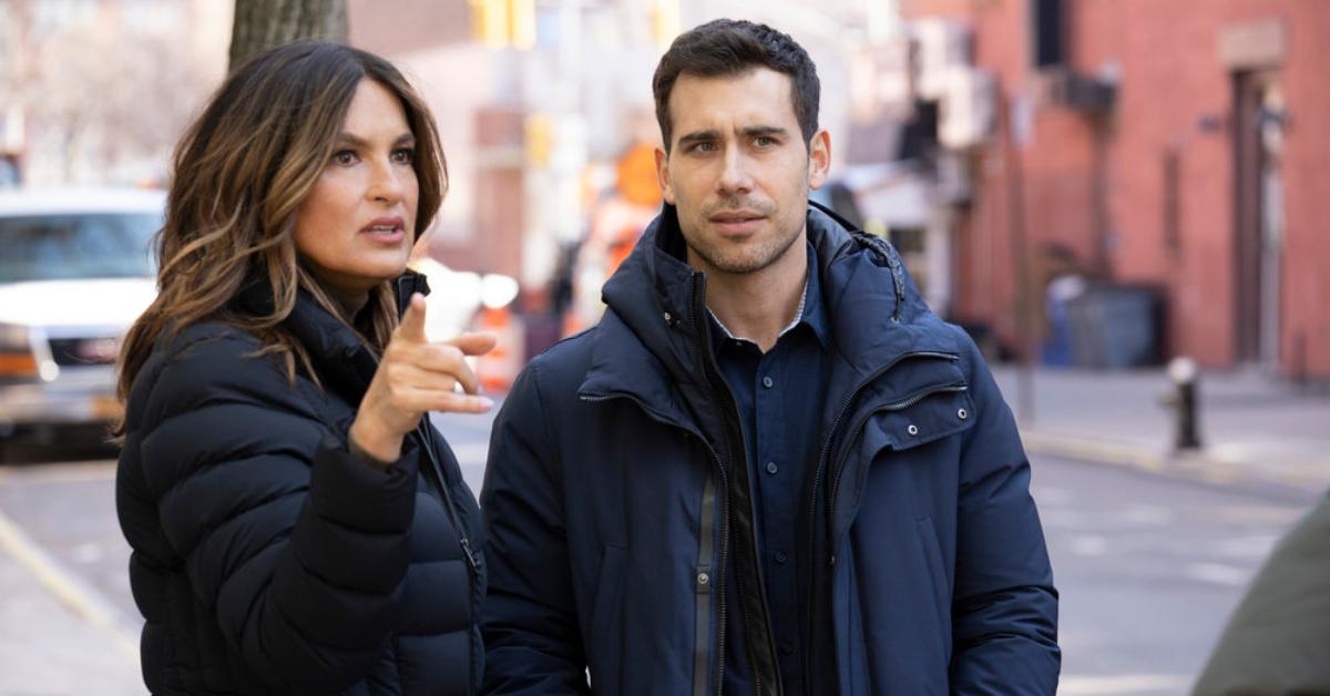 Mariska Hargitay as Captain Olivia Benson, Octavio Pisano as Detective Joe Velasco