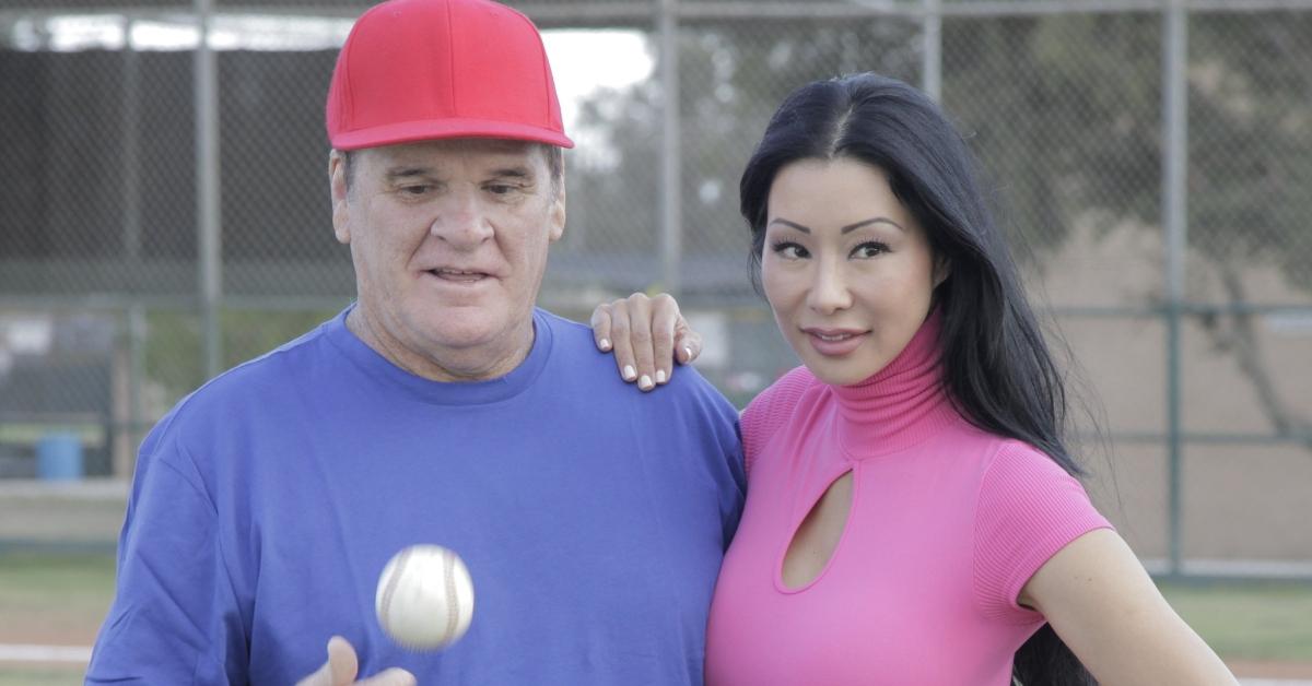 Pete Rose and Kiana Kim on Pete Rose: Hits and Mrs.