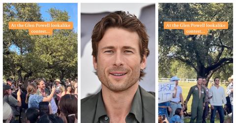 glen powell lookalike contest