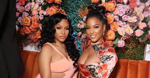 (l-r): Drew Sidora and LaToya Ali filming 'RHOA' Season 15