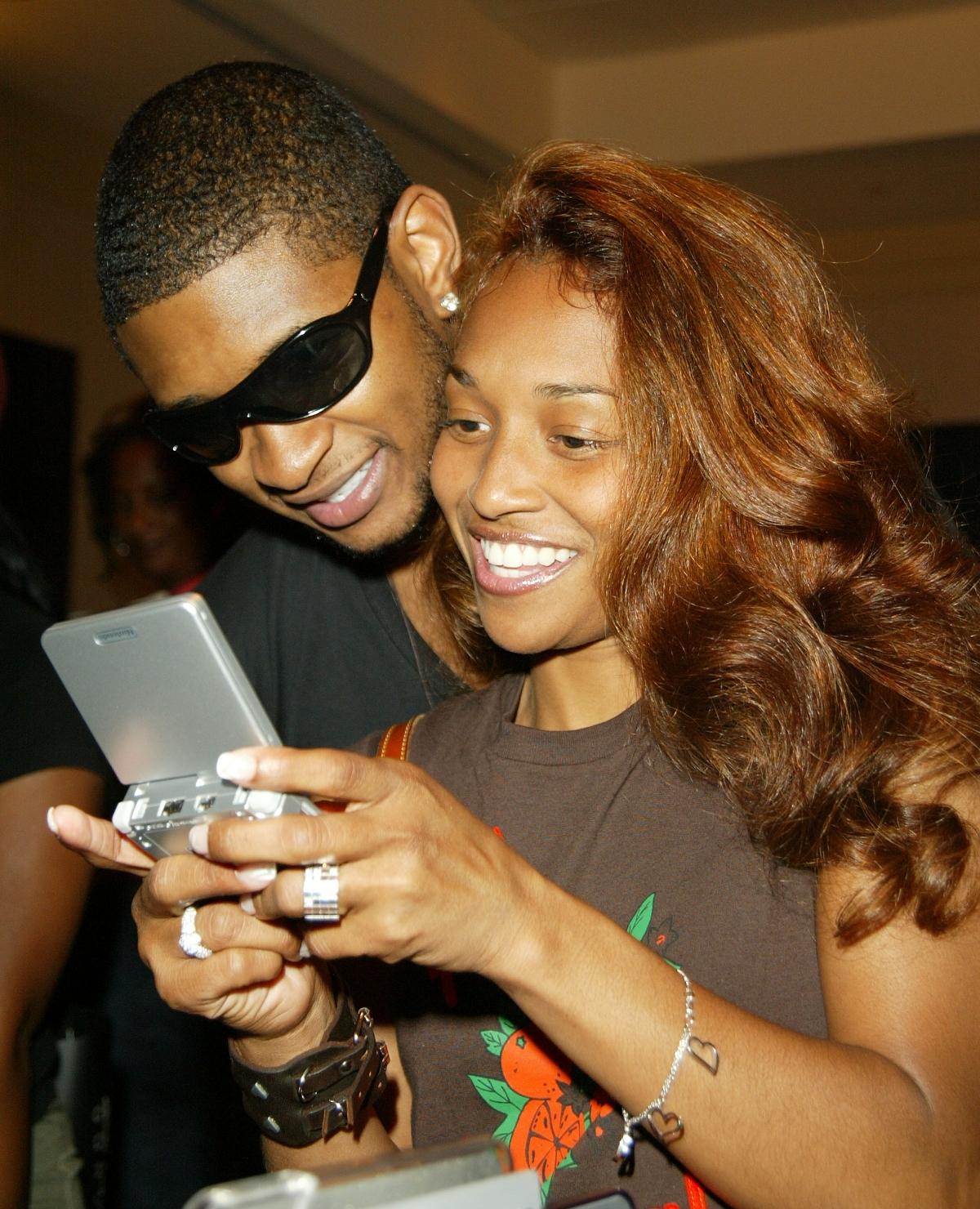 relationship timeline between chilli and usher