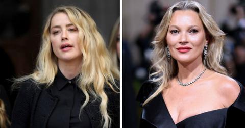 Amber Heard, Kate Moss