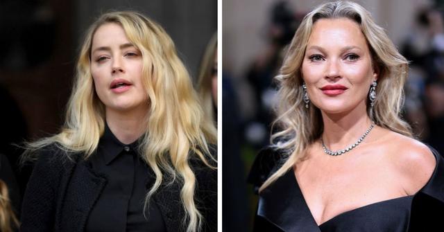 Amber Heard, Kate Moss