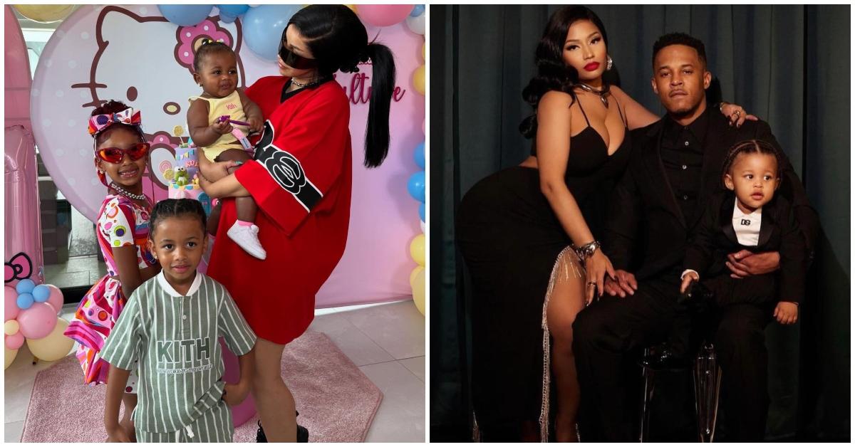 cardi b nicki minaj kids