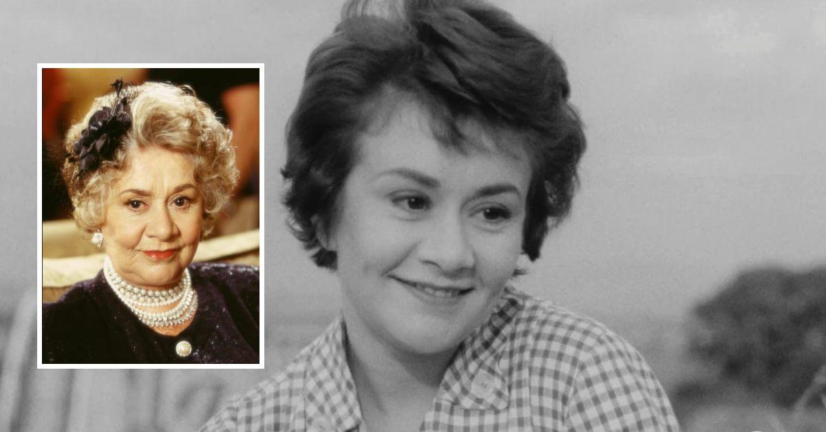 Joan Plowright in 1960 and 2003.